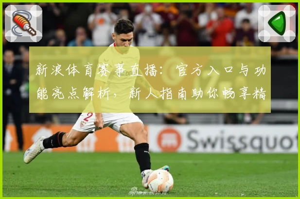 新浪体育赛事直播：官方入口与功能亮点解析，新人指南助你畅享精彩赛事实时观看