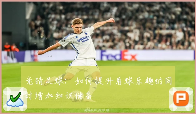 竞猜足球：如何提升看球乐趣的同时增加知识储备